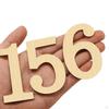 Wooden Numbers Shapes - 10pcs/Set