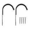 OKBY Hooks For Wall - 2pcs Mount Storage Rack Stainless Steel Racks