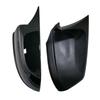 For BMW 5 Series F10 F11 F18 2010-2013 Side Mirror Cover Cap Black/Carbon Fiber Look ABS Plastic M Performance Style Replacement