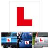 Plate Sticker Red Car L Plate New Drivers Stickers Magnetic L Plates Car Learner Sign Car Stickers