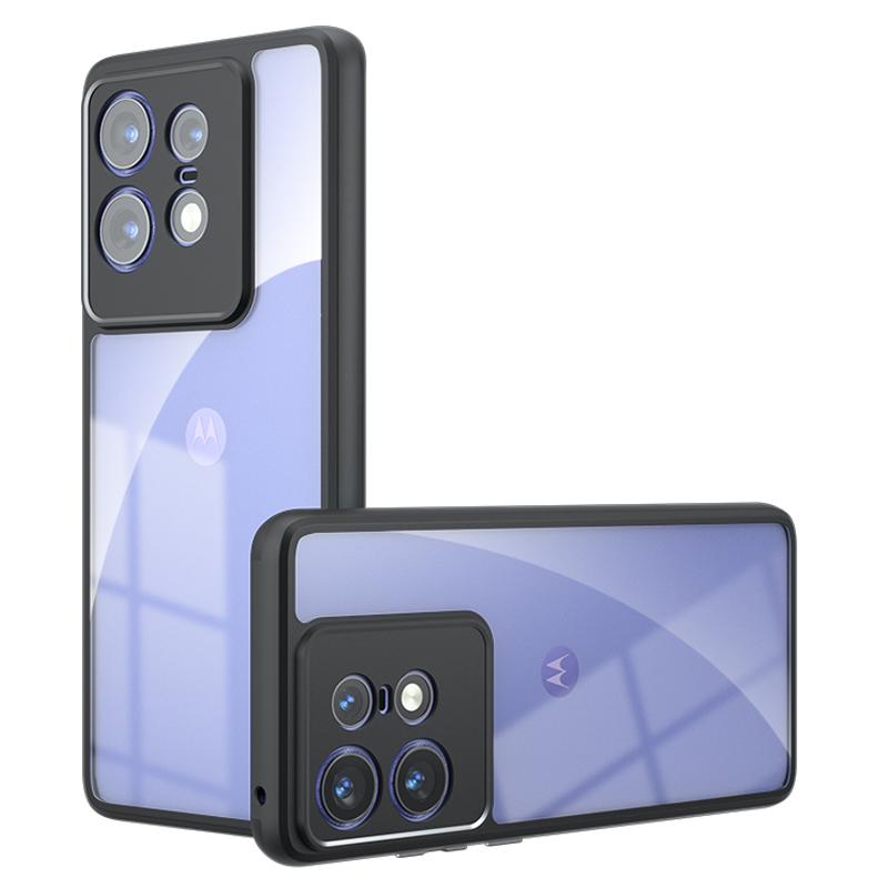 

For Motorola Edge 50 Pro 5G Case PC+TPU Dual Layer Shockproof Phone Cover A