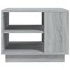 VidaXL Table basse Sonoma gris 55 x 55 x 43 cm Aggloméré