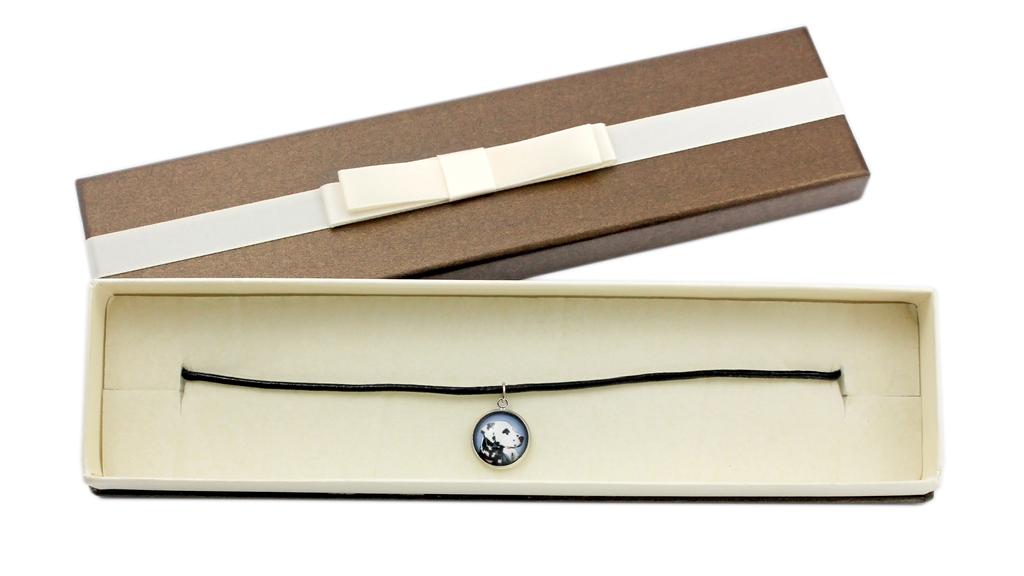 Dalmatian, Carriage Dog, Spotted Coach Dog – Necklace in a box, elegant decoration | Art-Dog