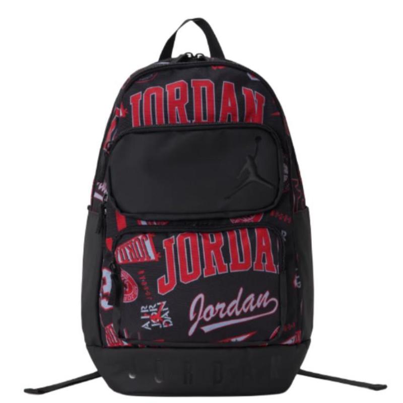 New Jordan Large Capacity Backpack Unisex Black JD2533023AD-002