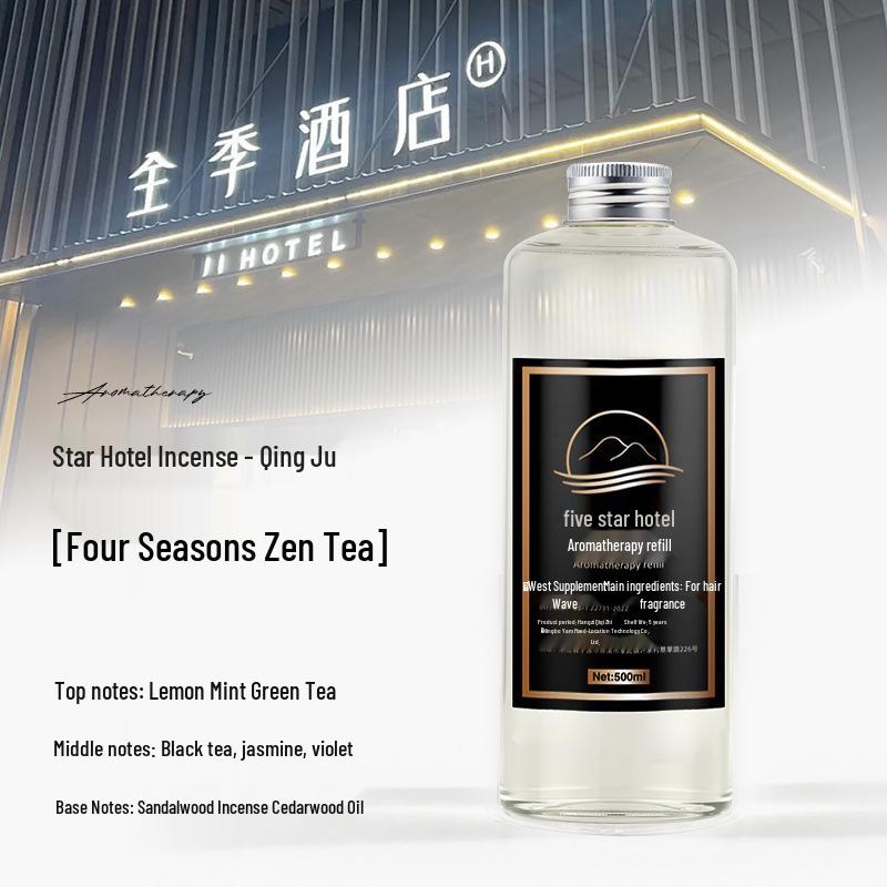 Flameless Aroma Essential Oil Refill for All Seasons: Long-lasting Home & Bathroom Fragrance Diffuser