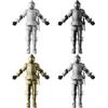 Bonecos de Ação Cavaleiro Paladino 13 Articulações Móveis Robô Shapeshift Manequim Personagem Impresso em 3D Brinquedos de Montar Presentes para Crianças