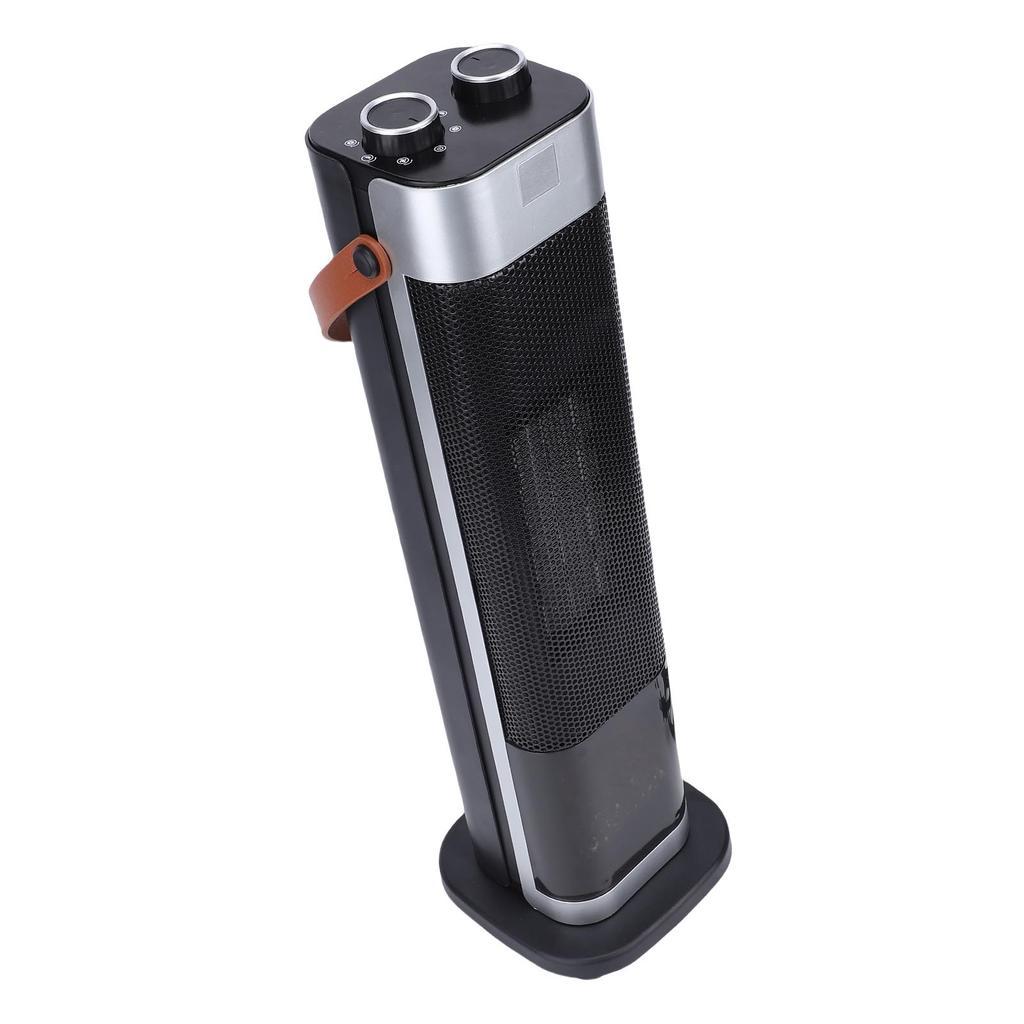 Heizlüfter Großer Raum Elektroheizung mit 12H Timer Oszillierender Turmheizlüfter 3D-Effekt für Innen Schlafzimmer