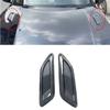 A03E-Car Air Flow Intake Hood Scoop Vent Bonnet Decor Cover Center Side Air Outlet Hood Auto Exterior Accessories Universal