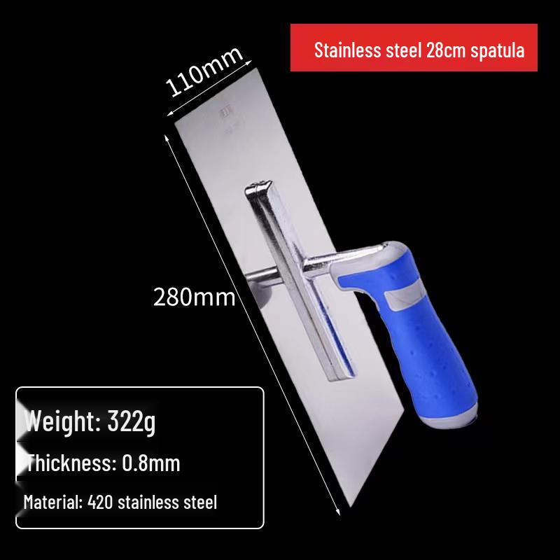 High-Quality Stainless Steel Bricklaying and Plastering Trowel Set
