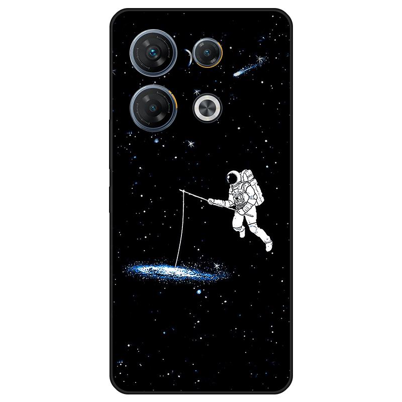 Für Infinix GT 10 Pro Gehäuse TPU lackierte Rückseite Infinix GT 10 Pro weiche Silikonhülle