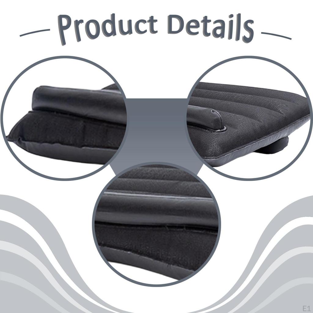 Inflatable Lap Desk Work Water Resistant PVC Easy Setup Support Laptop Table