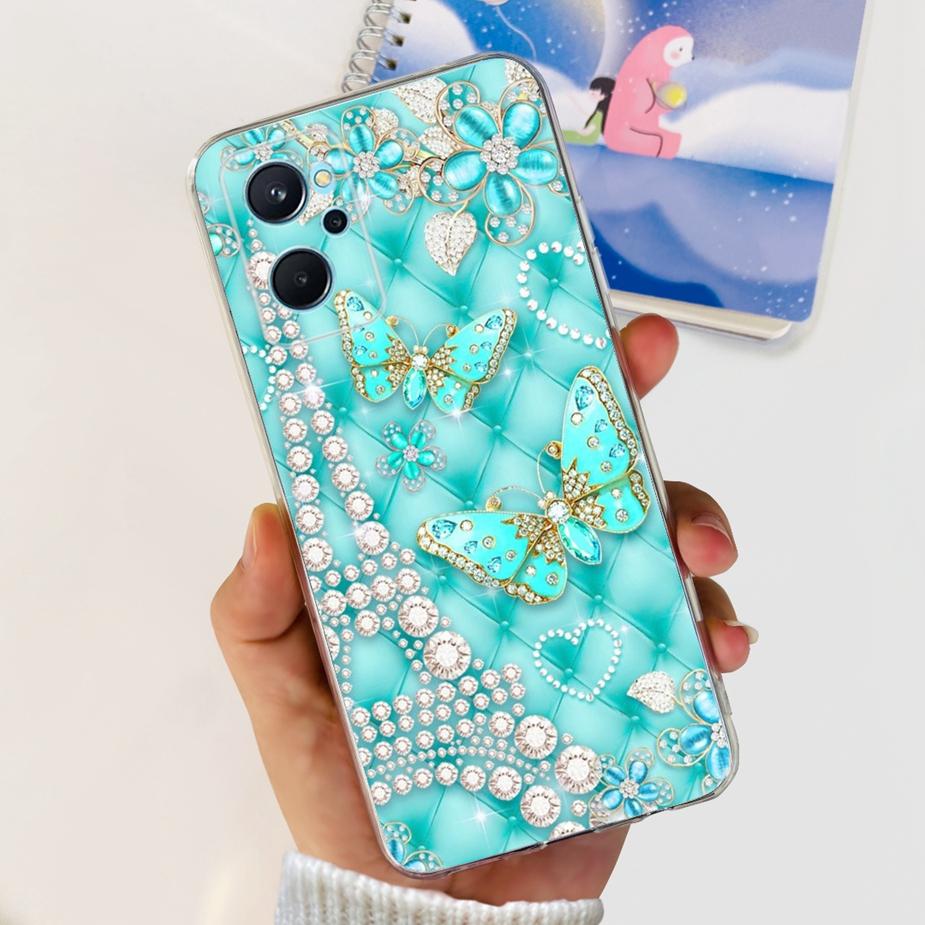 For Realme 9i Case RMX3491 New Fashion Painted Cover Clear Silicone Soft TPU Phone Case For Realme 9i 5G RMX3612 Realme9i Fundas