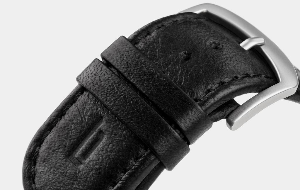 Lilianthal Berlin Chronograph Watch with Date Made in Model Black Men's Display, Germany, C02-008-B004C,