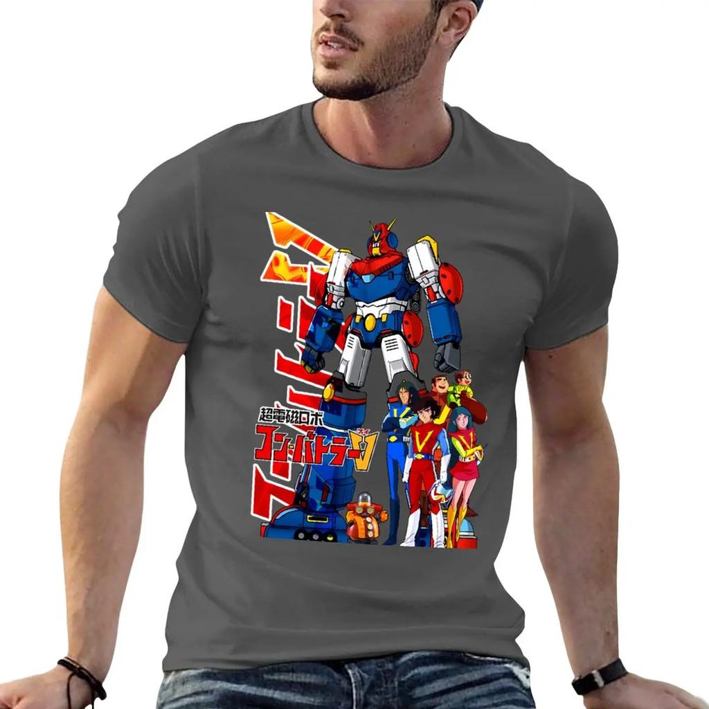 New Combattler V & Pilot Team T-Shirt customized t shirts mens tall t shirts