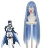Anime Akame Ga KILL Esdeath Esdese Cosplay Manga General Uniform mit Hut Perücke Socken für Halloween Outfit Kostüme