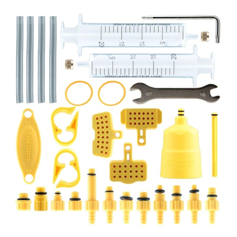 Bicycles Hydraulic Disc Brake Mineral Oil Change Hydraulic Disc Bicycles Oil Injection Tool Set Bike Brake Bleed Kits