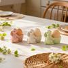 Rabbit Ceramic Egg Cup, Breakfast Egg Holder, Small, Fresh and Simple Ornament, Desktop Living Room Home Decoration