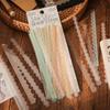 ZABC PET Stickers: Bud Dream Yarn Series - Retro Lace Diary Decor, 40 Sheets, 6 Designs