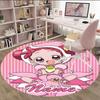 Customizable DoReMi2 Round Non-Slip Carpet - Ideal for Garden, Picnic, Office, Perfect for Decoration, Suitable For All Seasons