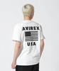 Avirex Short Sleeve Crew Neck T-Shirt, Star Spangled Banner, S/S, 783-7134086, Men's, XL, 033, Off-White