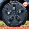 4pcs for Tesla Model Y 2025-2026 Juniper 19 inch Web Hub Caps Car Hub Caps Full Rim Covers Replacement Wheel Cover Accessories