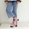 Thickened Middle Tube Socks Thick Needle Stripe Socks Retro Snow Boot Socks  Gift