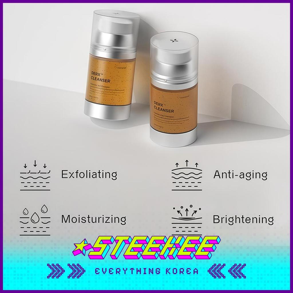 OGANACELL DERX Exfoliating Cleansing Walnut Cleanser 120ml by Steekee Korea 4018