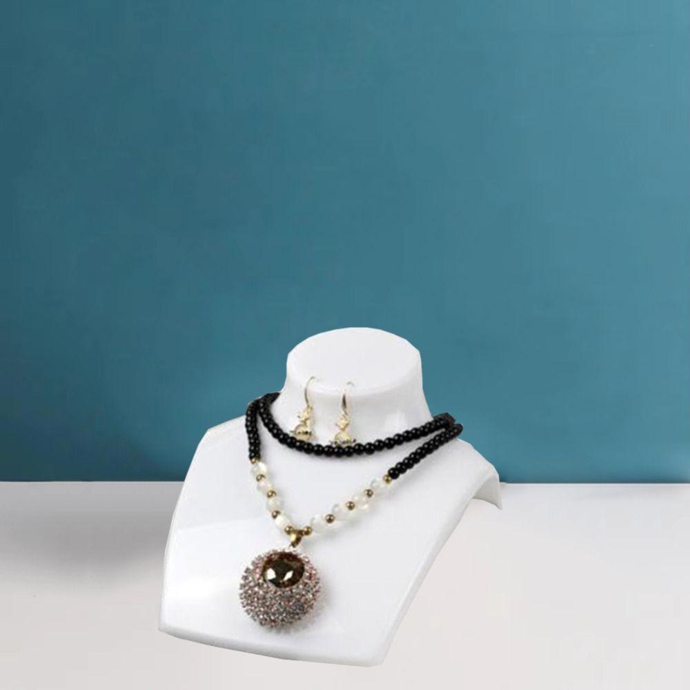 Dangle Earrings Display Necklace Bust Stand Acrylic Necklace Display Organizer Jewelry Display