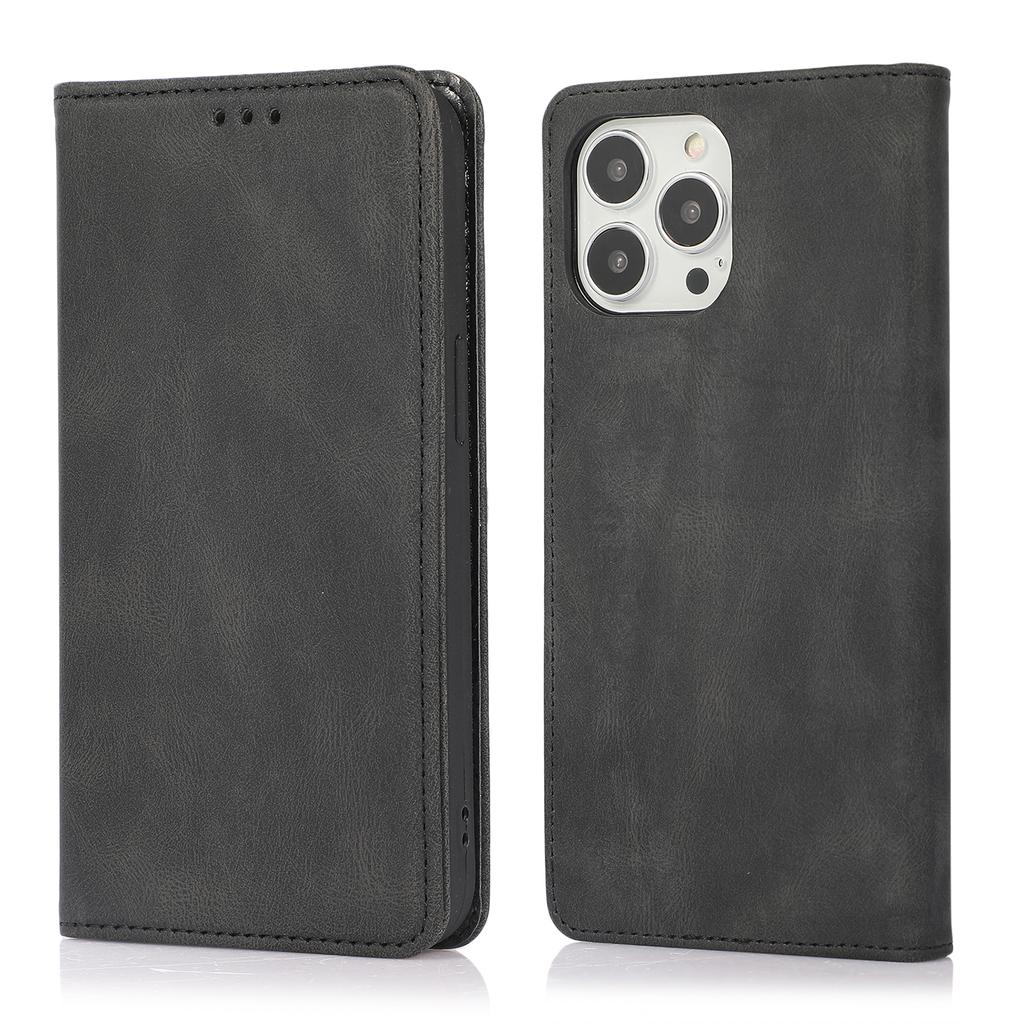 For iPhone 16 Pro Max Case Wallet Magnetic Closing Leather Flip Phone Cover