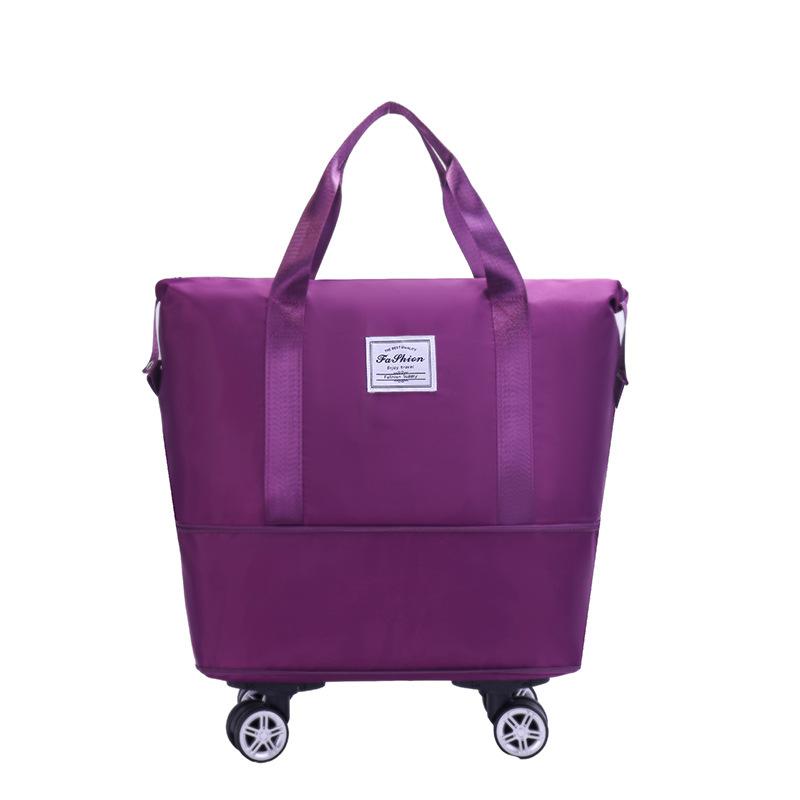 Large-capacity Travel Bag Removable Universal Wheel Extended Luggage Boarding Bag Student Moving and Maternity Storage Bag