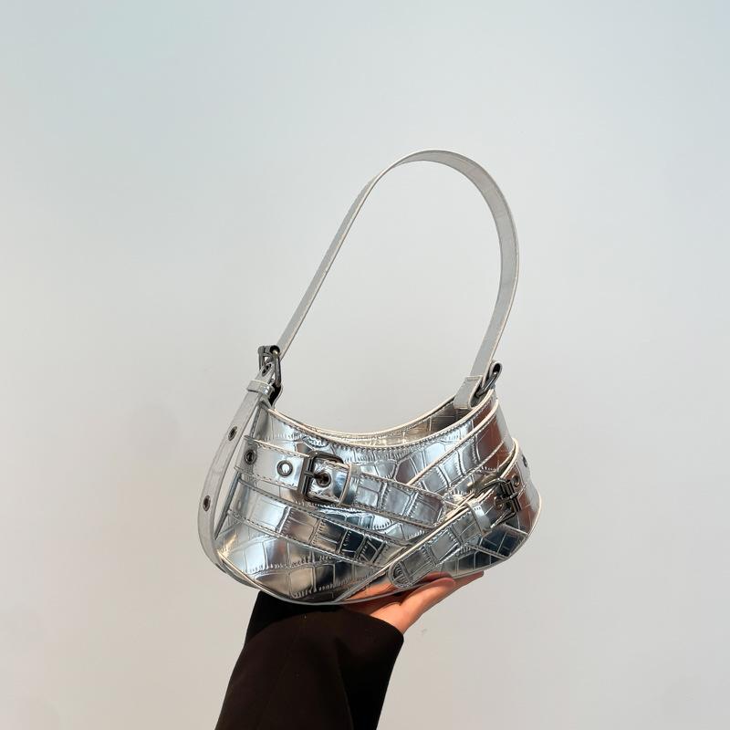 Hochwertige lässige Nischen-Tasche Damen neue Mode Schulter-Achsel-Tasche vielseitige kleine Tasche