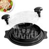 2026 Pro Chicken Shredder, Large Twist with Visible Meat Design, Widened Anti-Slip Mat, for Tacos & Buffalo Dip, Dishwasher Safe