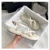 Mezzanine Thick-soled Roman Sandals Fairy Wind Ins Summer New Non-slip Soft Sole Versatile Flat Bottom