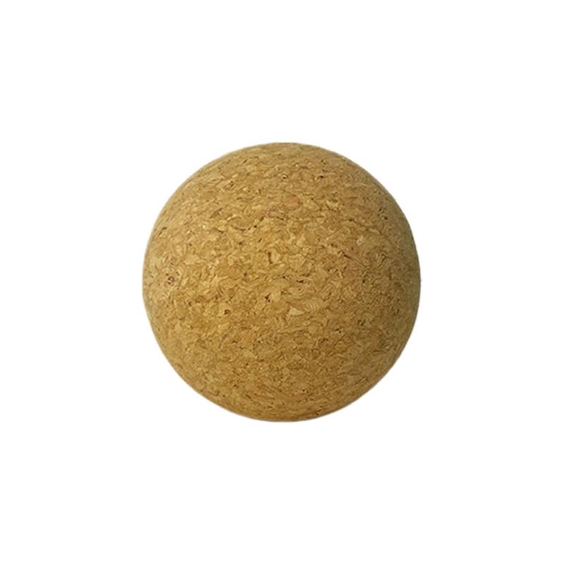 Natural Corks Massage Ball Wooden Myofascial Release Tool For Muscle Relaxation and Fitness Enthusiasts