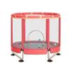 Kids' Indoor Safety Trampoline with Anti-Rollover and Anti-Pinch Features