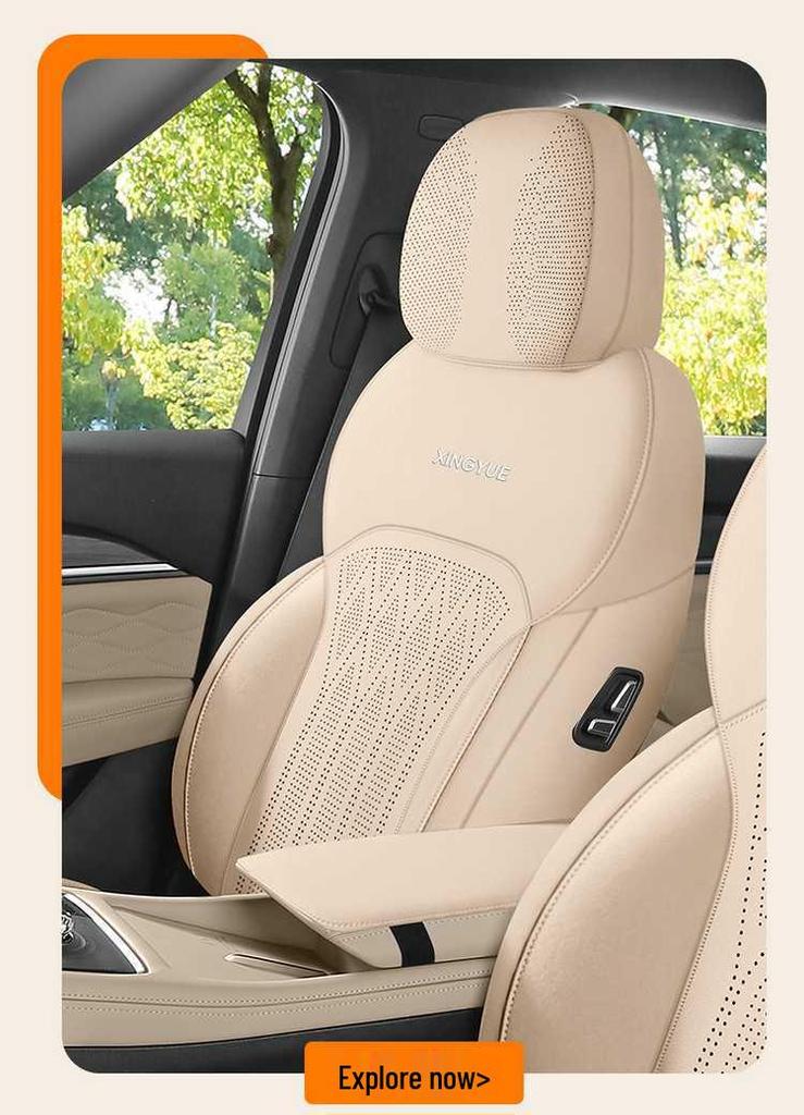 Xingyue L 25/26 Models Four Seasons Suede Car Seat Cushion - Oriental Jade