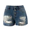 Summer Fashion Women's Casual Denim Shorts Frayed Hem Ripped Jeans Hot Shorts