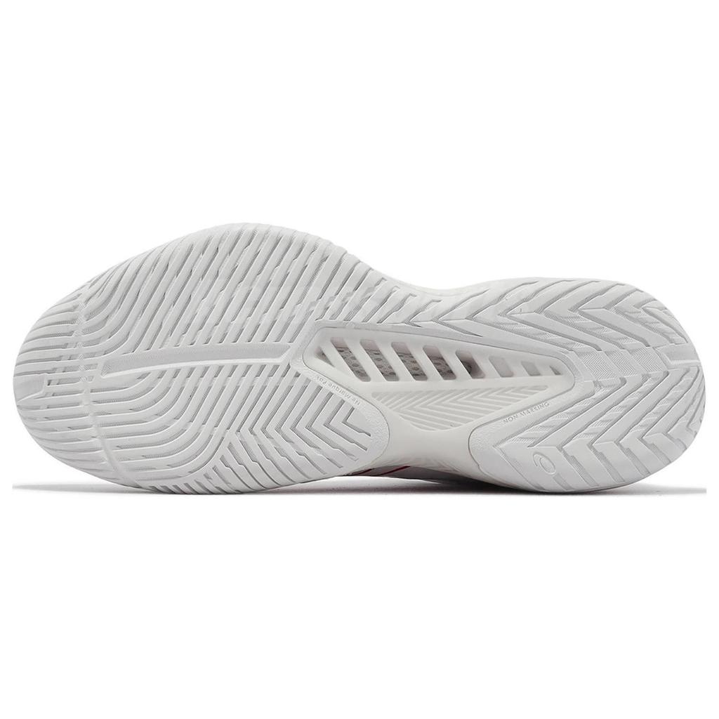 Asics Gel Burst 27 Weiß Klassisches Rot Unisex Sneaker 1063A066-102