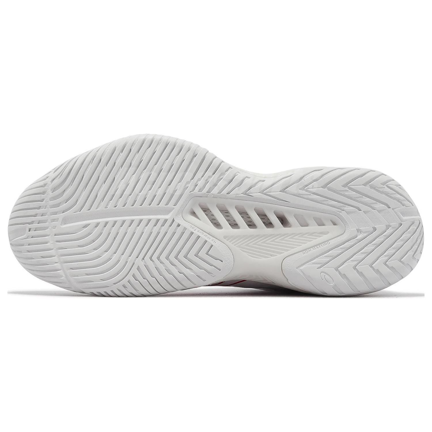 Кроссовки унисекс ASICS Gel Burst 27 White Classic Red 1063A066-102 46 — фото 5