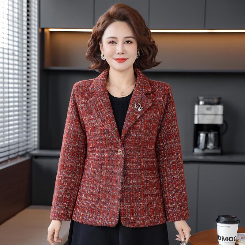Elegant Mid-Age Spring/Autumn Blazer
