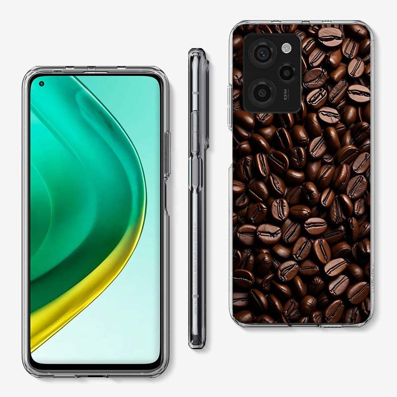 Newly Baked Coffee Beans Cover Phone Case For Xiaomi Poco M8 M7 M6 M4 M3 X7 X6 X4 Pro F7 Ultra M5S Mi 14 14T 15 15T 12T 10T Pro