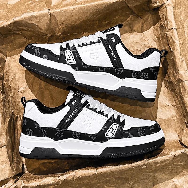 Sapatos de Plataforma Versáteis e Confortáveis para Homem, Estilo Coreano Moderno, Sapatos Casuais Esportivos, Nova Chegada, Verão, Calçado Masculino da Moda