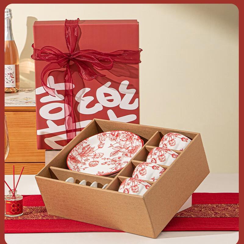 SW Rose Queen Underglaze Wedding Dinnerware Set 4-Person Set