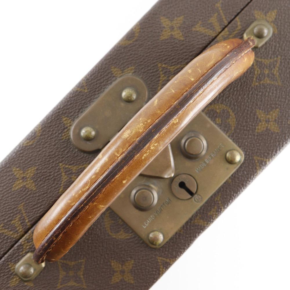 LOUIS VUITTON President trunk M53012 Attache case vintage Monogram canvas unisex Used