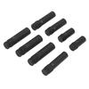 8 Pcs Lug Nut Socket Set 58 To 4564 Inch Cr Mo Steel Thin Walled Wheel Lock Removal Tool Kit
