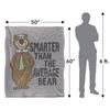 Yogi Bear Smarter Than Average Blanket