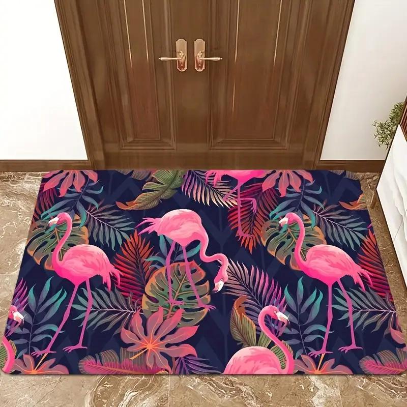 American Style Dirt & Wear-Resistant Entrance Floor Mat - Easy-Clean Doormat Foot Pad