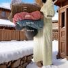 Women's Long Warm Nightgown - Cute, Cozy, Cold-Proof, Full-Body Bathrobe for Autumn/Winter