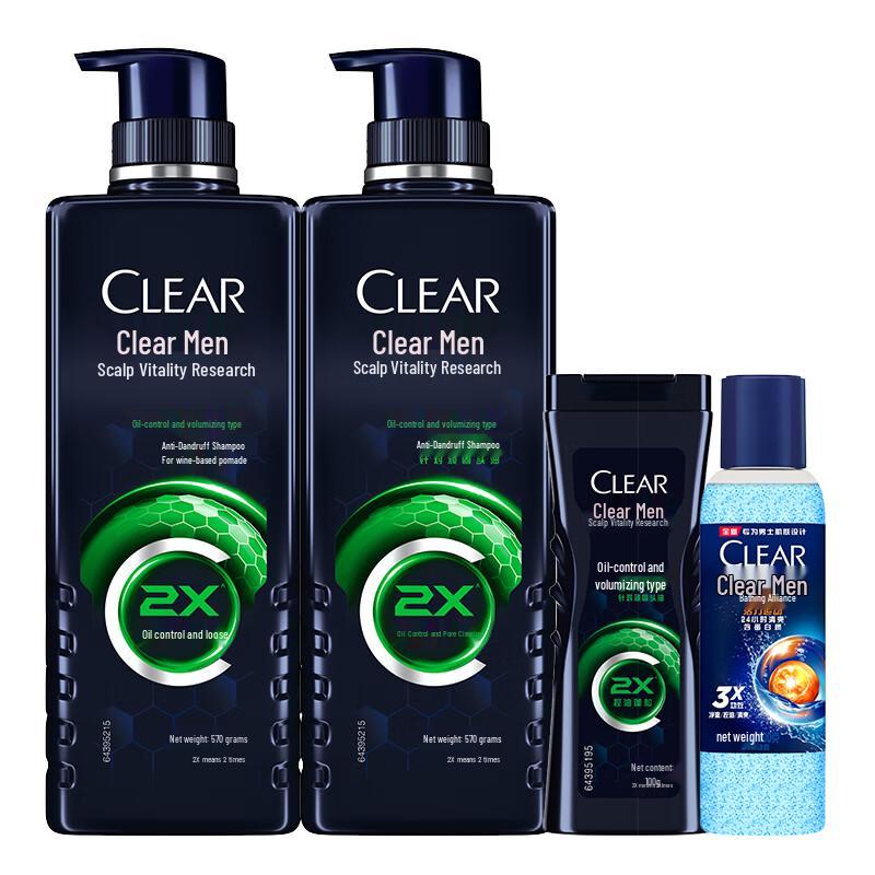 Clear Men s Scalp Power Oil Control Anti-Dandruff Shampoo