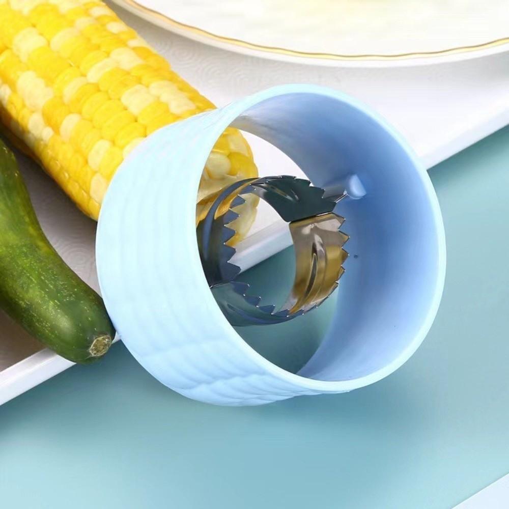 Stainless Steel Corn Kernel Separator Manual Corn Thresher Creative Corn Stripper  Household